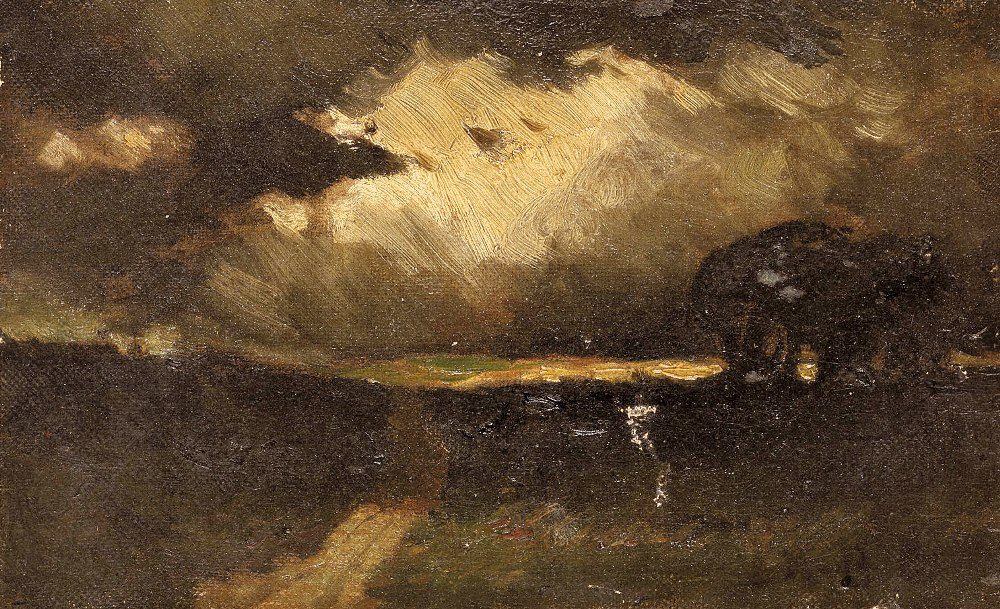 Edward Mitchell Bannister The Storm